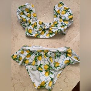 Janie and Jack girls 2 piece swimsuit